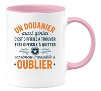 quotedazur - Mug Humour Un Douanier Génial, Difficile À Trouver, Quitter Et Impossible Oublier Idée Cadeau Originale Tasse Pour Unique Fidèle
