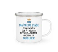 quotedazur - Mug Humour Un Maitre De Stage Formidable Dur À Trouver Difficile À Quitter Impossible À Oublier - Cadeau Original Tasse Maître Unique Et Inoubliable