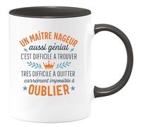quotedazur - Mug Humour Un Maître Nageur Génial Difficile À Trouver, Quitter Ou Oublier Idée Cadeau Unique Tasse Parfaite Pour