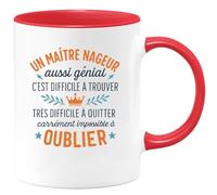 quotedazur - Mug Humour Un Maître Nageur Génial Difficile À Trouver, Quitter Ou Oublier Idée Cadeau Unique Tasse Parfaite Pour