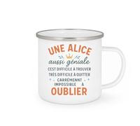 quotedazur - Mug Humour Une Alice Géniale, Difficile À Trouver, Impossible Oublier, Un Cadeau Parfait Original Tasse Pour Message Touchant Et Unique