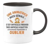 quotedazur - Mug Humour Une Animatrice Géniale, Difficile À Trouver, Encore Plus Quitter, Impossible Oublier Cadeau Parfait Tasse Originale Pour Exceptionnelle