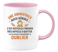 quotedazur - Mug Humour Une Animatrice Géniale, Difficile À Trouver, Encore Plus Quitter, Impossible Oublier Cadeau Parfait Tasse Originale Pour Exceptionnelle