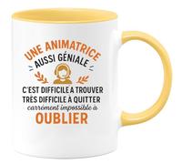 quotedazur - Mug Humour Une Animatrice Géniale, Difficile À Trouver, Encore Plus Quitter, Impossible Oublier Cadeau Parfait Tasse Originale Pour Exceptionnelle