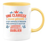 quotedazur - Mug Humour Une Clarisse Géniale, Difficile À Trouver Et Impossible Oublier Idée Cadeau Originale Tasse Personnelle Pour Unique