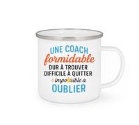 quotedazur - Mug Humour Une Coach Formidable Dur À Trouver Difficile Quitter Impossible Oublier Cadeau Parfait Pour Inspirante, Tasse Originale