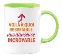 quotedazur - Mug Humour Une Danseuse Incroyable, Voici À Quoi Elle Ressemble Cadeau Parfait Pour Les Danseuses Avec Cette Tasse Unique Et Élégante