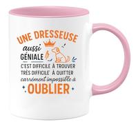 quotedazur - Mug Humour Une Dresseuse Géniale, Difficile À Trouver, Quitter, Et Impossible Oublier Idée Cadeau Originale Tasse Pour Exceptionnelle