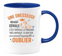 quotedazur - Mug Humour Une Dresseuse Géniale, Difficile À Trouver, Quitter, Et Impossible Oublier Idée Cadeau Originale Tasse Pour Exceptionnelle