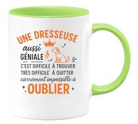 quotedazur - Mug Humour Une Dresseuse Géniale, Difficile À Trouver, Quitter, Et Impossible Oublier Idée Cadeau Originale Tasse Pour Exceptionnelle
