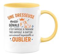 quotedazur - Mug Humour Une Dresseuse Géniale, Difficile À Trouver, Quitter, Et Impossible Oublier Idée Cadeau Originale Tasse Pour Exceptionnelle