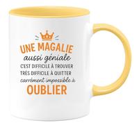 quotedazur - Mug Humour Une Magalie Aussi Géniale C'est Difficile À Trouver Très Quitter Carrément Impossible Oublier Idée Cadeau Originale Avec Tasse Unique Pour