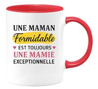 quotedazur - Mug Humour Une Maman Formidable Est Toujours Mamie Exceptionnelle Cadeau Parfait Pour Et Tasse Originale
