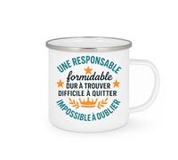 quotedazur - Mug Humour Une Responsable Formidable, Rare À Trouver, Difficile Quitter, Impossible Oublier Idée Cadeau Parfaite Tasse Unique Pour Femme Exceptionnelle