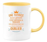 quotedazur - Mug Humour Une Tutrice Aussi Géniale C'est Difficile À Trouver Très Quitter Carrément Impossible Oublier Cadeau Parfait Tasse Originale Pour Femme
