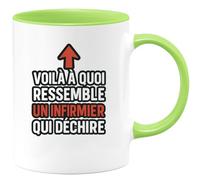 quotedazur - Mug Humour Voilà À Quoi Ressemble Un Infirmier Qui Déchire Cadeau Original Pour Tasse Unique Et Stylée