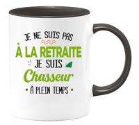 quotedazur - Mug Je Ne Suis Pas A La Retraite Je Suis Chasseur