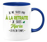 quotedazur - Mug Je Ne Suis Pas A La Retraite Je Suis Marin