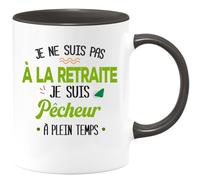 quotedazur - Mug Je Ne Suis Pas A La Retraite Je Suis Pêcheur
