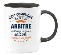 quotedazur - Mug Je ne suis pas parfaite mais je suis Assistante administrative et c'est presque pareil - Tasse Cadeau Assistante administrative Femme - Blanc/Céramique