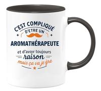 quotedazur - Mug Je ne suis pas parfaite mais je suis Caissière et c'est presque pareil - Tasse Cadeau Caissière Femme - Blanc/Céramique