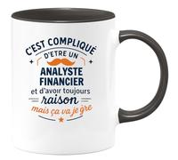 quotedazur - Mug Je ne suis pas parfaite mais je suis Éducatrice et c'est presque pareil - Tasse Cadeau Éducatrice Femme - Blanc/Céramique
