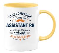 quotedazur - Mug Je ne suis pas parfaite mais je suis Esthéticienne et c'est presque pareil - Tasse Cadeau Esthéticienne Femme - Rose/Céramique