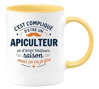 quotedazur - Mug Je ne suis pas parfaite mais je suis Manager et c'est presque pareil - Tasse Cadeau Manager Femme - Rose/Céramique