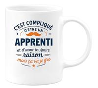quotedazur - Mug Je ne suis pas parfaite mais je suis Manager et c'est presque pareil - Tasse Cadeau Manager Femme - Vert/Céramique