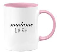 quotedazur - Mug Madame La Rh - Rose/Céramique