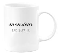 quotedazur - Mug Monsieur L'Osteopathe - Blanc/Céramique