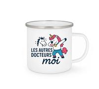 quotedazur - Mug Personnalisé Humour Les Autres Docteurs Humoristique Original Et Unique Pour Tous Cadeau Tasse Passionnés Amateurs De Fun - Blanc/Émaillé