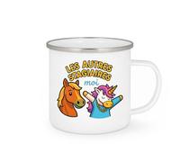 quotedazur - Mug Personnalisé Humour Les Autres Stagiaires Vs Moi Tasse Humoristique Exclusive Cadeau Original Idéal Pour Stagiaire Homme - Blanc/Émaillé