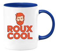 quotedazur - Mug Personnalisé Tasse Cadeau Original Humour Roux Cool - Bleu/Céramique