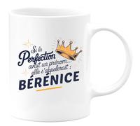 quotedazur - Mug Si La Perfection Avait Un Prénom Elle S’Appellerait Bérénice - Rose/Céramique