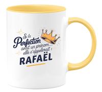 quotedazur - Mug Si La Perfection Avait Un Prénom Elle S’Appellerait Rafaël