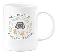 quotedazur - Mug Tu es mon coup de foudre permanent depuis ce fameux 14 février - Tasse Cadeau Amour, Saint-Valentin, Couple Homme - Blanc/Céramique