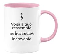 quotedazur - Mug Voilà à Quoi Ressemble Un Brancardier Incroyable Rose/Céramique