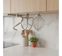 Quoti3D - Support 3 accessoires compatible avec robots pâtissiers KitchenAid Artisan (fouet, crochet, batteur plat) - gain de place cuisine (Grand_Bowl-Lift/Heavy Duty_6à8l)