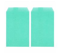 Quotidian Bleu Aqua Plat Mini Papier Ingraissable Envelope Sachets 2 3/4" x 4 1/2" (7 x 11,5cm) Lot de 100 - Petit Friandise Bonbon Mariage Notes