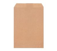 Quotidian Sachets papier sulfurisés 17,1x20,3 cm, 100 pièces | Papier sulfurisé anti-graisse brun pour pâtisserie, snacks, confiserie (format A5 · 6,75x8 pouces)