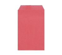 Quotidian Sachets papier sulfurisés 7,6x12,7 cm, 100 pièces | Papier sulfurisé anti-graisse rose pour pâtisserie, snacks, confiserie (format A7 · 3x5 pouces)