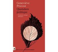 Quotidien politique: Féminisme, écologie, subsistance