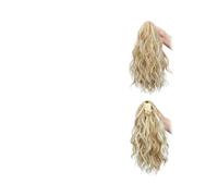 Quotidienne Extension de cheveux synthétiques ondulés de 14 pouces for femmes, queue de cheval courte et bouclée pour Femmes(27T613)