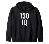 Quotient d'intelligence IQ 130 Sweat à Capuche