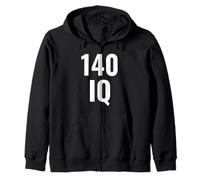 Quotient d'intelligence IQ 140 Sweat à Capuche