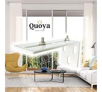 Quoya Rail de rideau intelligent - Supports muraux simples (lot de 5) (pour les modèles QL600 et AT5810 uniquement) (tous les autres modèles ont des supports muraux inclus)
