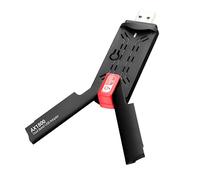 QUR 1800Mbps WiFi 6 USB 3.0 Adaptateur 2.4G 5.8G WiFi6 Dongle Carte RéSeau Support Win 7 10 11 PC