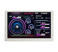 QUR Écran de 5 Pouces Moniteur LCD Carte de Commande du Pilote AIDA64 Écran Auxiliaire IPS pour Ordinateur ITX PC Case B Facile à Utiliser
