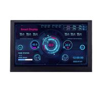 QUR Écran de 5 Pouces Moniteur LCD Carte de Commande du Pilote Écran AIDA64 IPS Auxiliaire pour Ordinateur Boîtier PC ITX Une Installation Facile et Facile à Utiliser